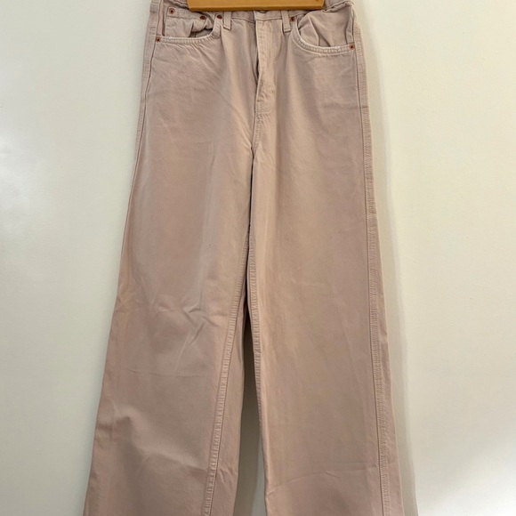Urban Outfitters Denim - Urban Outfitters Light Pink Flare Jeans